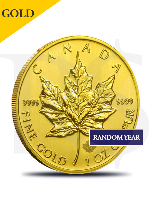 1990 Canada Maple Leaf 1 oz Gold Coin