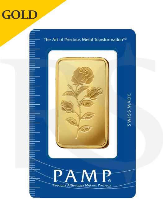 PAMP Suisse Rosa 100 gram Gold Bar