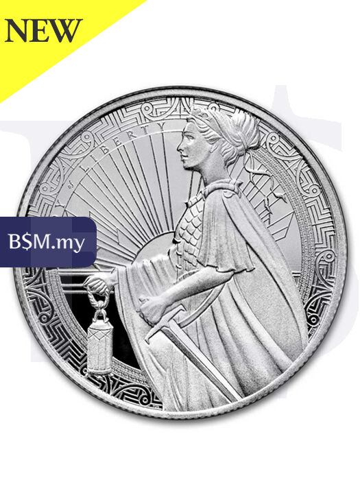 PAMP Lady Liberty 1 oz Silver Round