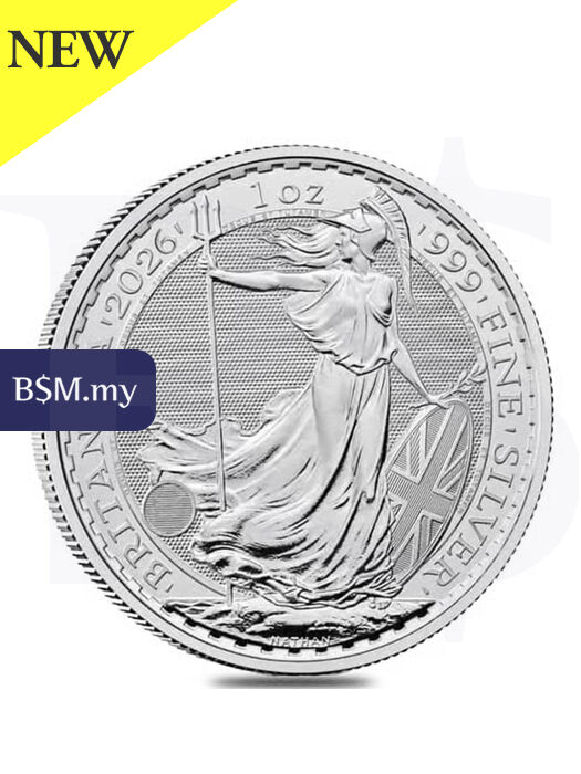 2026 Britannia 1 oz Silver Coin