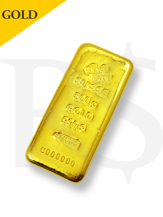 PAMP Suisse 500 gram Casting 999 Gold Bar