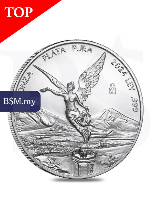 2024 Mexican Libertad 1 oz Silver Coin