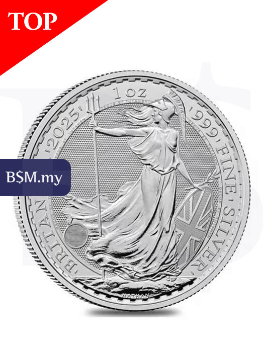 2025 Britannia 1 oz Silver Coin