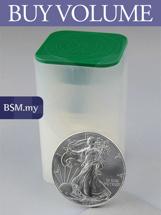 2026 American Eagle 1 oz Silver Coin (Tube of 20)