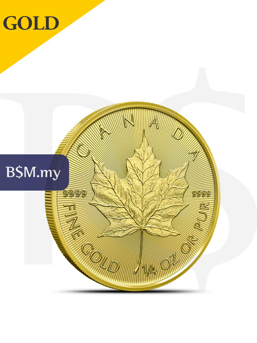 2026 Canada Maple Leaf 1/4 oz 9999 Gold Coin