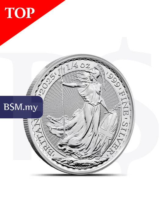 2025 Britannia 1/4 oz Silver Coin
