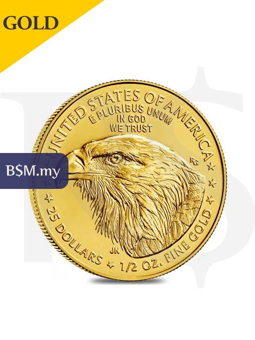 2026 American Eagle 1/2 oz (15.55g) Gold Coin