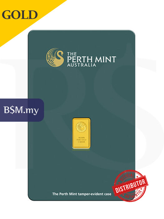 Perth Mint 1 gram 999 Gold Bar