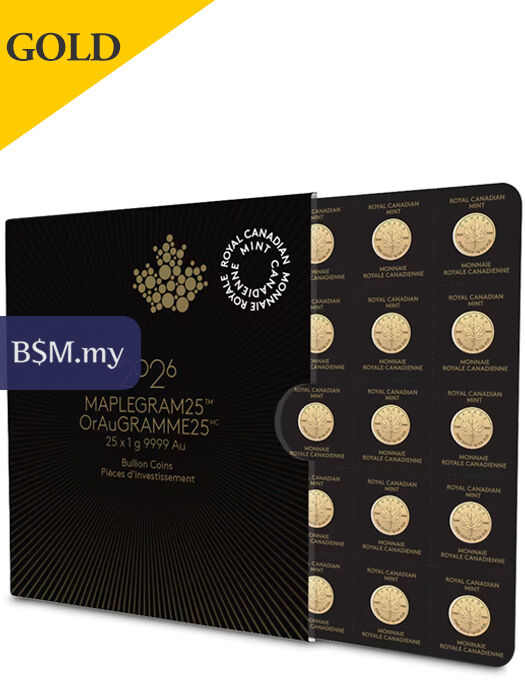 2026 RCM MapleGram25™ 9999 Gold Coin