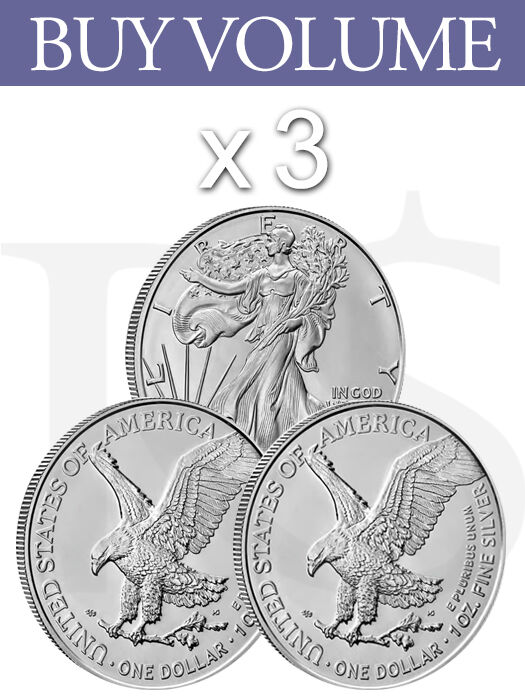 Buy Volume: 3 or more 2026 American Eagle 1 oz Silver Coin