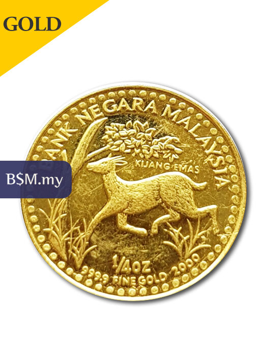 Kijang Emas 1/4 oz 9999 Gold Coin