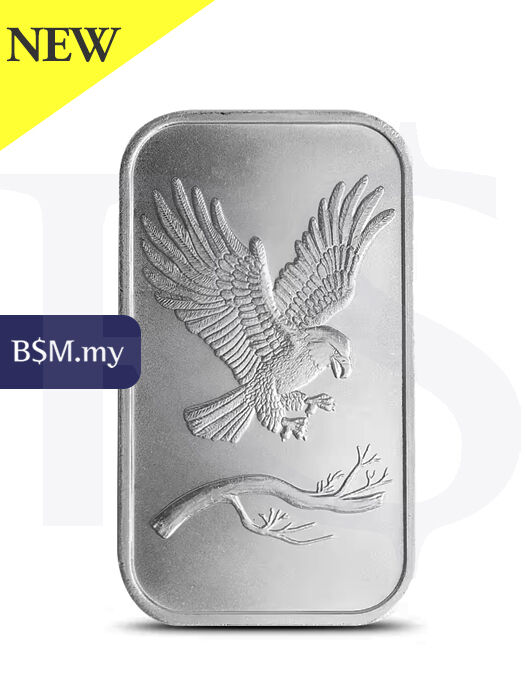 SilverTowne 1 oz Eagle Silver Bar