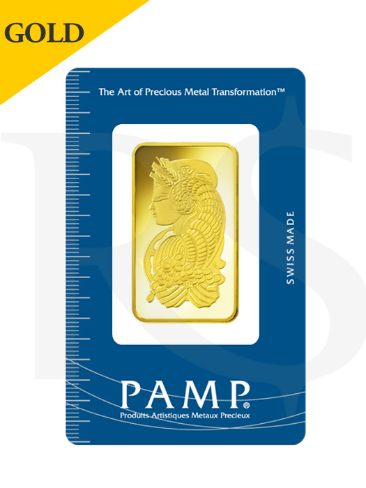 PAMP Suisse Lady Fortuna 1 oz (31.1g) Gold Bar