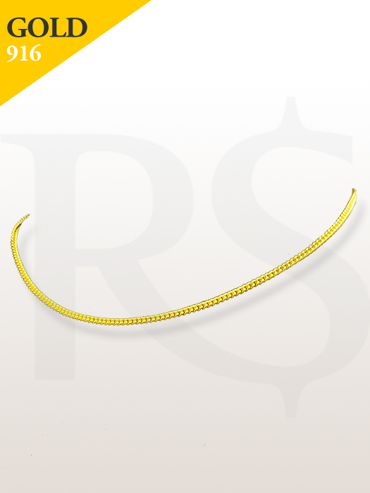 Necklace Curb 916 Gold 2.85 gram