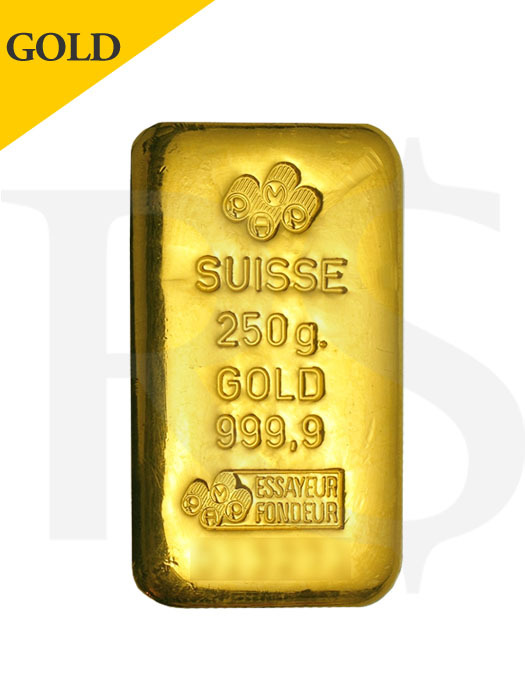 PAMP Suisse 250 gram Casting Gold Bar
