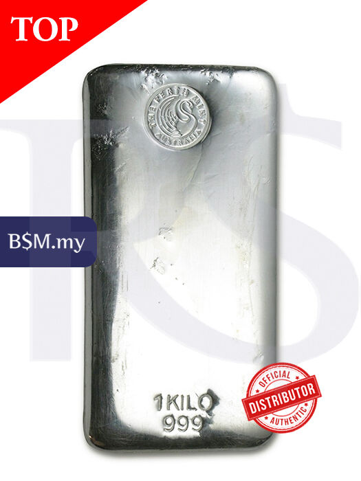Perth Mint Kilo 999 Casting Silver Bar