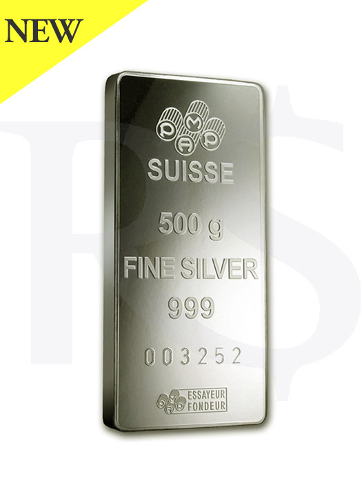 PAMP Suisse Lady Fortuna 500 gram Silver Bar