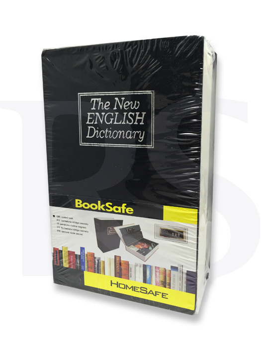 Deluxe Black Secret Dictionary Box (With Coded Lock)