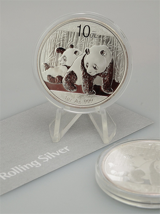 2010 Chinese Panda 1 oz Silver Coin