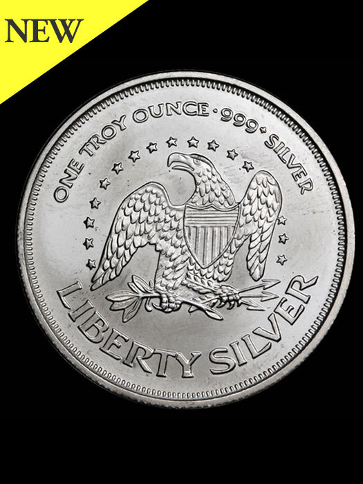 A-Mark 1oz Liberty Silver Round