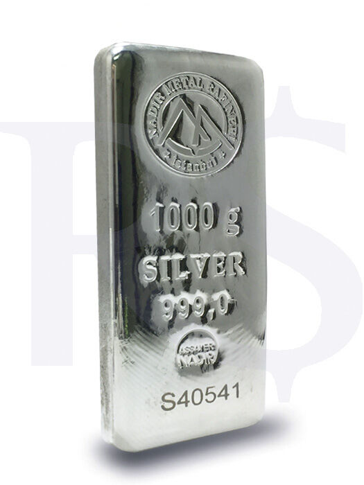 Nadir 999 Silver Kilo Bar