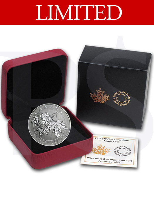 2015 Canada Maple Leaf 1/2 oz Silver Coin