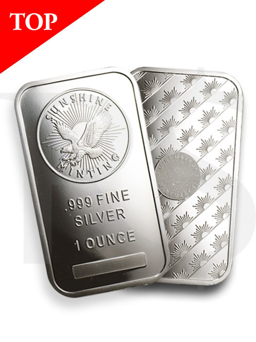 Sunshine Minting Silver Bar 1 oz (With MINT MARK SI™)