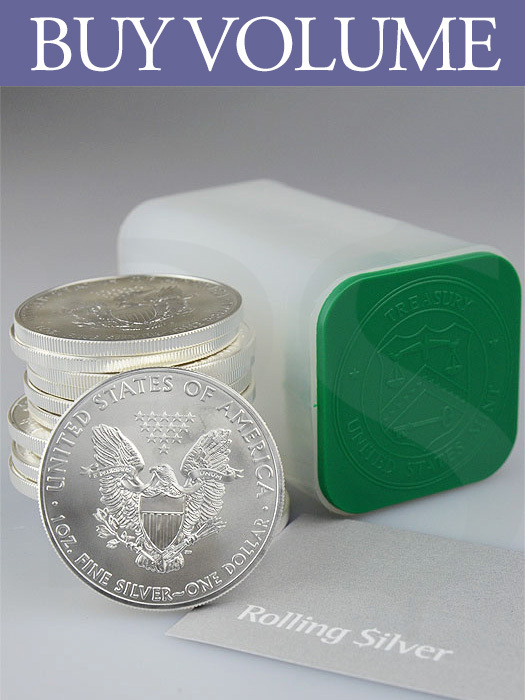 2011 American Eagle 1 oz Silver Coin (Tube of 20)