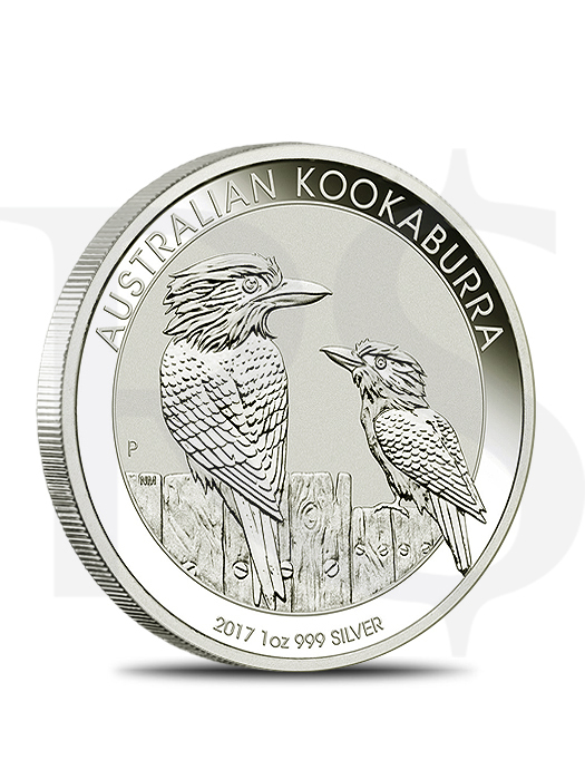 2017 Perth Mint Kookaburra 1 oz Silver Coin (With Capsule)