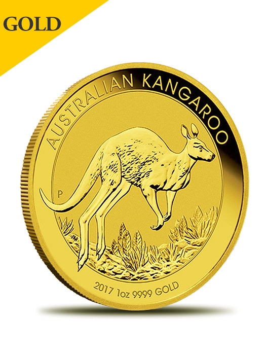 2017 Perth Mint Kangaroo 1oz 9999 Gold Coin