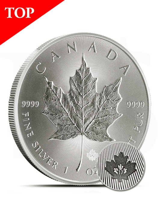2017 Canada Maple Leaf 1 oz Silver Coin