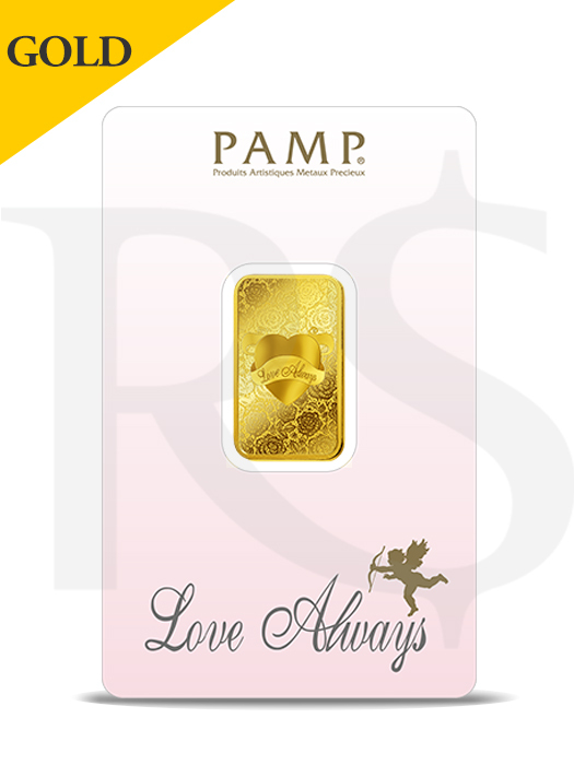 PAMP Suisse Love Always 10 gram Gold Bar