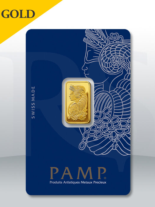 PAMP Suisse Lady Fortuna 5 gram Gold Bar (Veriscan®)