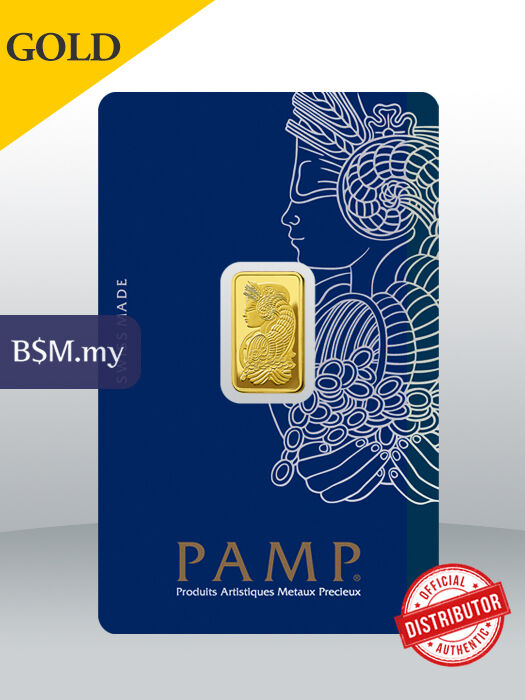 PAMP Suisse Lady Fortuna 2.5 gram Gold Bar (Veriscan®)