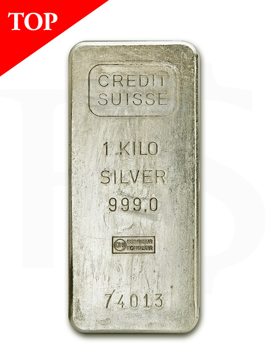Credit Suisse 999 Kilo Silver Bar