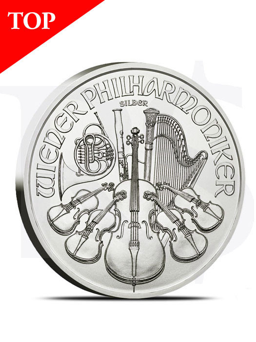 2011 Austrian Philharmonic 1 oz Silver Coin