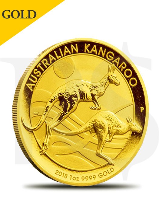 2018 Perth Mint Kangaroo 1oz 9999 Gold Coin