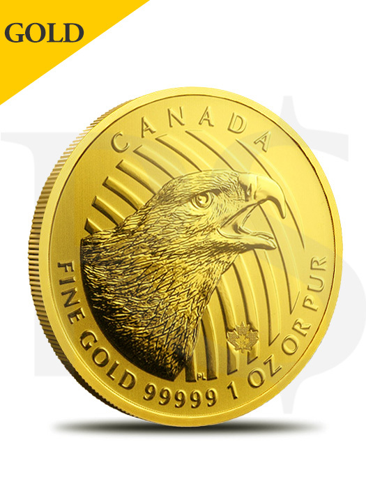 2018 Canada Golden Eagle 1 oz 99999 Gold Coin