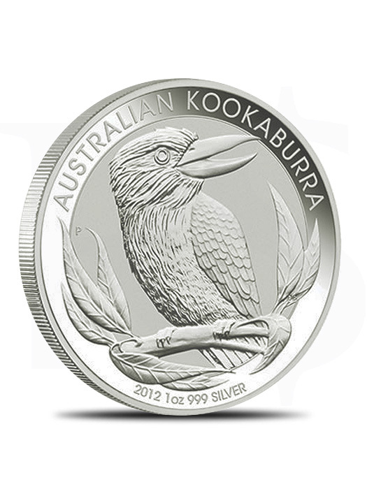 2012 Perth Mint Kookaburra 1 oz Silver Coin (With Capsule)