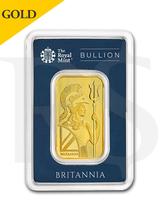The Royal Mint Britannia 1 oz Gold Bar 