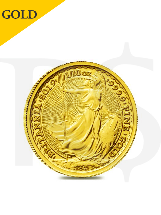 2019 Britannia 1/10 oz Gold Coin