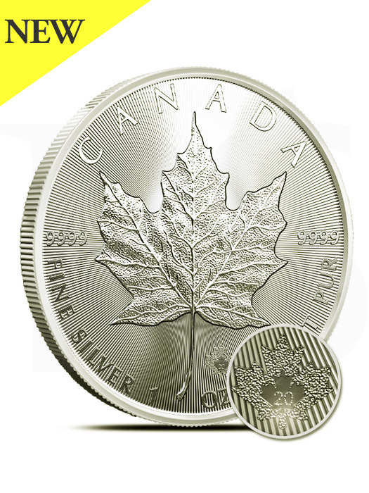 Canada Maple Leaf 1 Oz Silver Coin With Capsule Buy Silver Malaysia