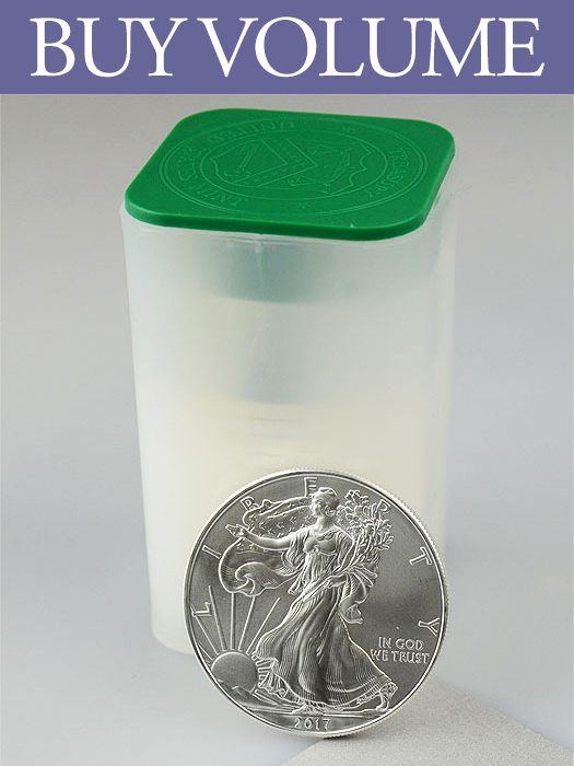 2020 American Eagle 1 oz Silver Coin (Tube of 20)