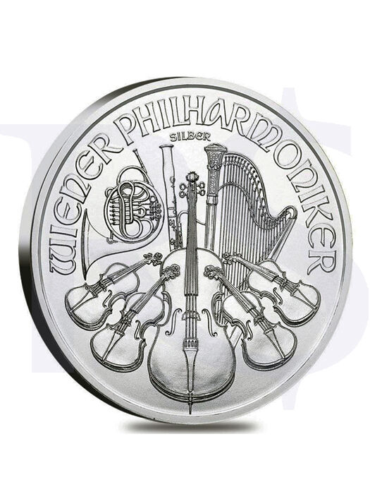 2010 Austrian Philharmonic 1 oz Silver Coin (with Capsule)