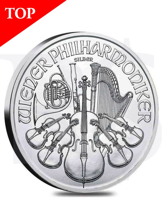 2020 Austrian Philharmonic 1 oz Silver Coin (with Capsule)