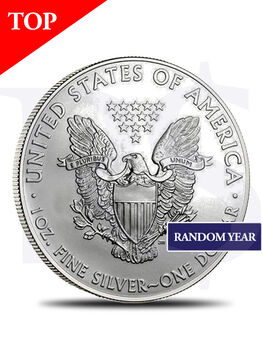 American Eagle 1 oz Silver Coin - Random Year
