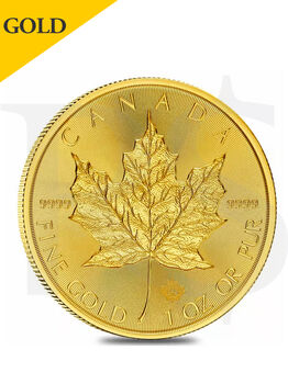 2024 Canada Maple Leaf 1 oz 9999 Gold Coin