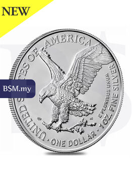 2025 American Eagle 1 oz Silver Coin (with Capsule)