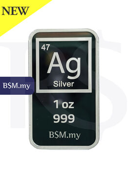 BSM AG Silver Bar 999 1 oz