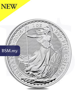 2026 Britannia 1 oz Silver Coin